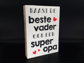 Naast de beste vader