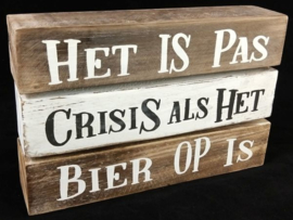 Tekst blok "het is pas......."