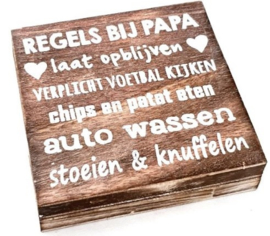 Regels bij Papa