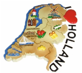 Map van Holland