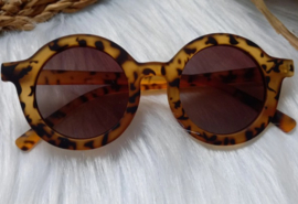 Zonnebril Leopard retro kids