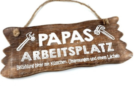 Papa Arbeitsplatz