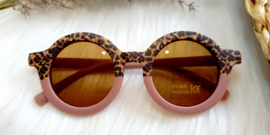 Zonnebril Leopard retro kids