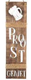 Tekstbord "Proost