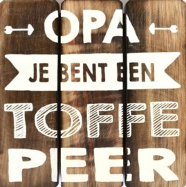 Opa toffe peer