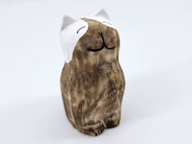 Zittende kat