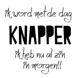 Ik word met de dag