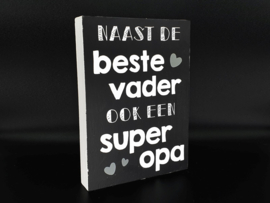 Naast de beste vader