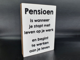 Pension bord