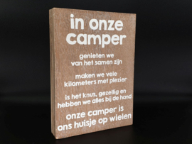 In Onze Camper