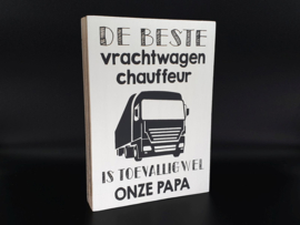 De Beste vrachtwagen chauffeur