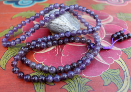 Amethyst yoga gebedsmala