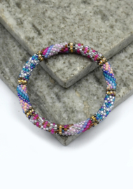 Glaskralen armband - san jose