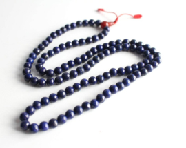 Lapis lazuli mala