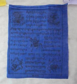 Große tibetische Gebetsfahnen aus Baumwolle