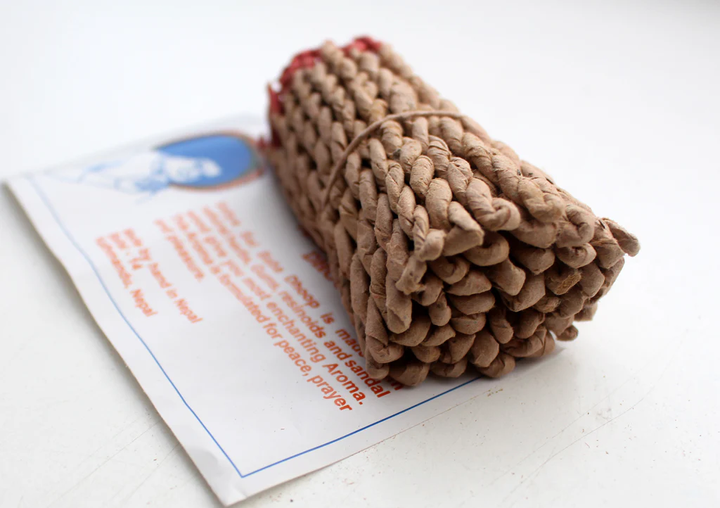Nag Champa Seil Räucherwerk - 6 Packungen