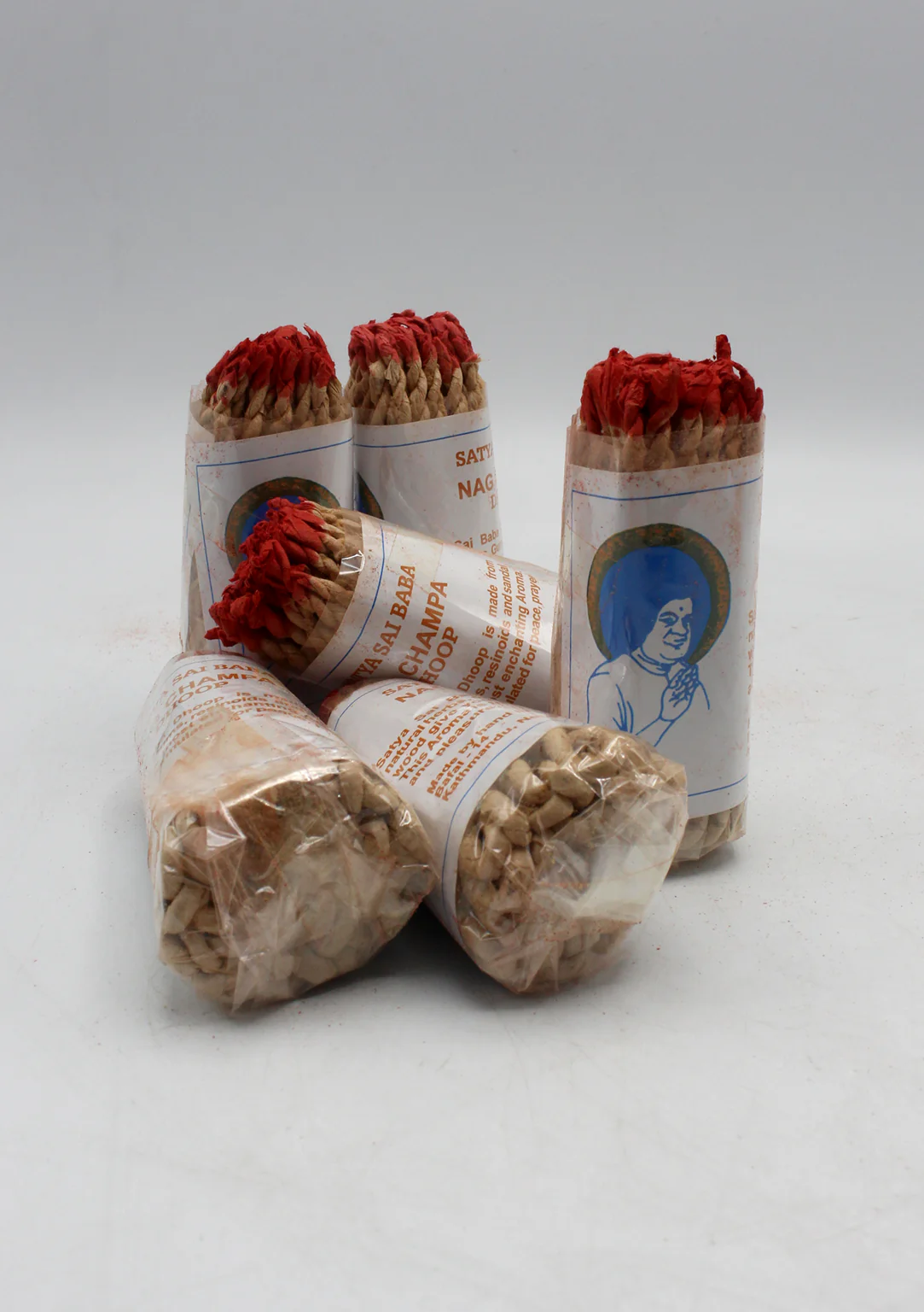 Nag Champa touwwierook - 6 pakjes