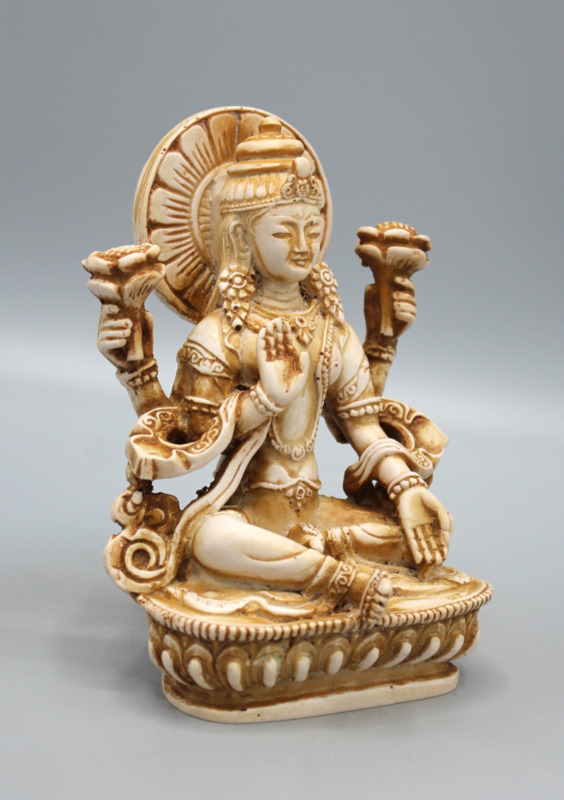 Hindoegodin Lakshmi beeld
