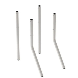 Set poten voor metalen legnest