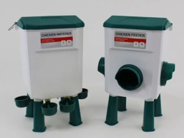 Set drink- & voerbak 11.5L - 7.5kg
