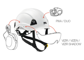Petzl Vertex vent zwart - 2016