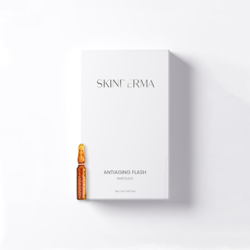 SKINDERMA | ANTIAGING FLASH 2 ml ampul | Box of 20 ampules
