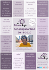 Scholingsaanbod 2019/2020