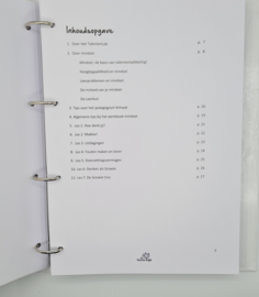 WERKBOEK MINDSET DEEL 1