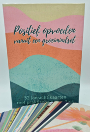 POSITIEF OPVOEDEN VANUIT EEN GROEIMINDSET - 52 (ansicht)kaarten met praktische opvoedtips