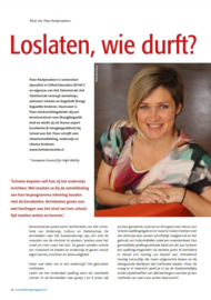 Loslaten, wie durft?