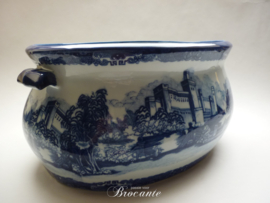 Zeer mooie grote Victoria Ware Ironstone champagnekoeler, wijnkoeler of plantenbak