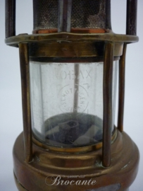 Mooie originele mijnwerkerslamp - Davylamp of schietlamp