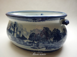 Zeer mooie grote Victoria Ware Ironstone champagnekoeler, wijnkoeler of plantenbak