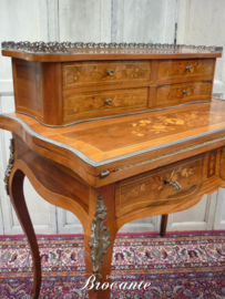 Prachtige antieke Napoleon III damessecretaire - bonheur du jour