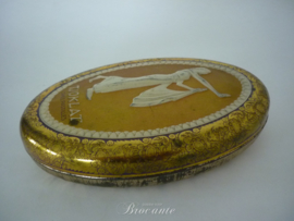 Vintage snoepjesdoos in blik Tjoklat, Camée Pastilles