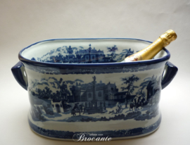 Zeer mooie grote Victoria Ware Ironstone champagnekoeler, wijnkoeler of plantenbak