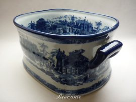 Zeer mooie grote Victoria Ware Ironstone champagnekoeler, wijnkoeler of plantenbak