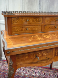 Prachtige antieke Napoleon III damessecretaire - bonheur du jour