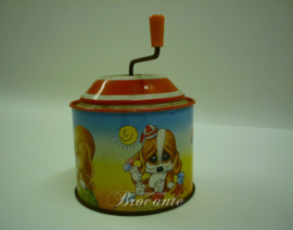 Vintage Lorenz Bolz Zirndorf  tin toy music box