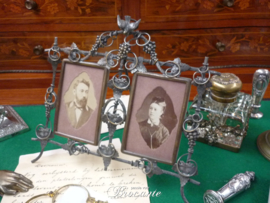 Heel mooi antiek huwelijkslijstje periode Napoleon III