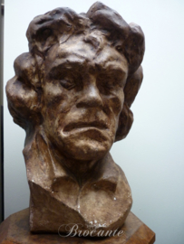 Grote vintage buste Beethoven - L. Willaert