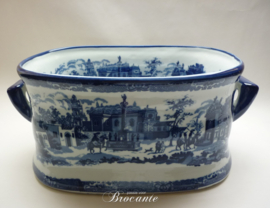 Zeer mooie grote Victoria Ware Ironstone champagnekoeler, wijnkoeler of plantenbak