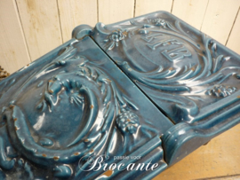 Brocante kolenbak in art nouveau stijl - LFG (Les Fonderies Bruxelloises)