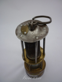 Mooie originele mijnwerkerslamp - Davylamp of schietlamp