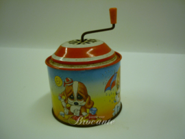 Vintage Lorenz Bolz Zirndorf  tin toy music box