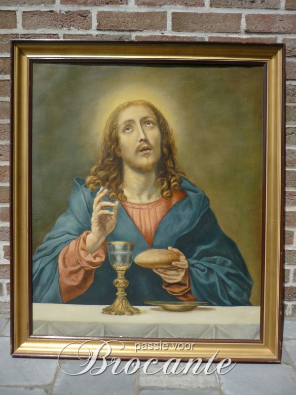Christus met kelk en brood