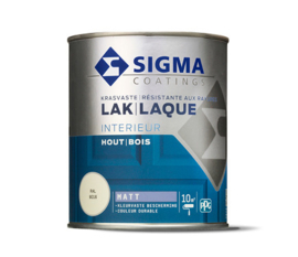 Sigma Lak Interieur Mat - RAL 9010 - 2,5 liter