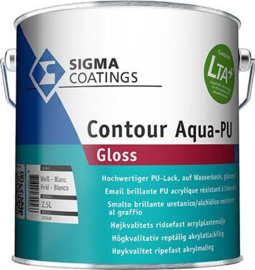 Sigma Contour Aqua PU Gloss