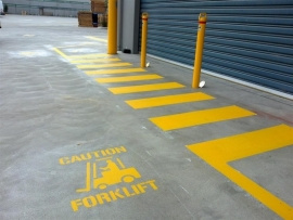 Paintmaster Floorpaint Lijnen Verf - Geel - Wegen Verf GEEL - Lining Paint YELLOW