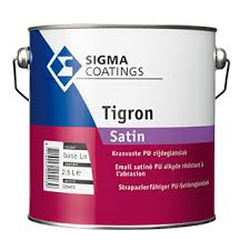 Sigma Tigron Satin - Wit - 2,5 liter